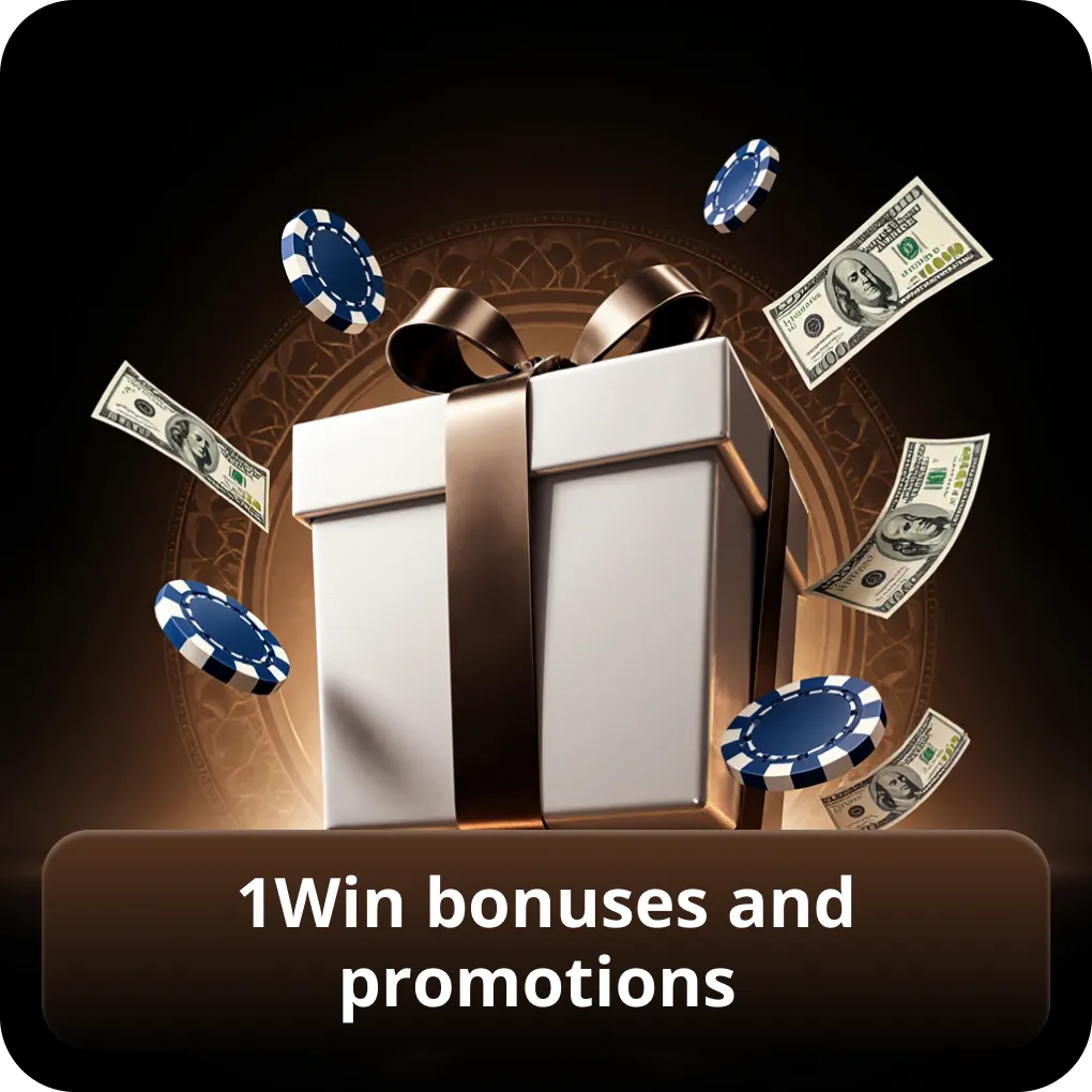 1Win bonuses and promotions on the India platform